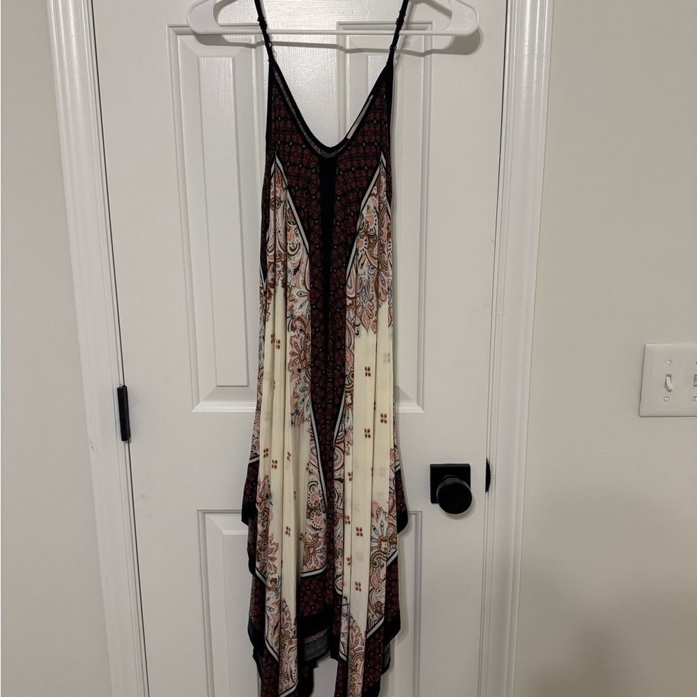 Bohemian Maxi Dress with Paisley Print